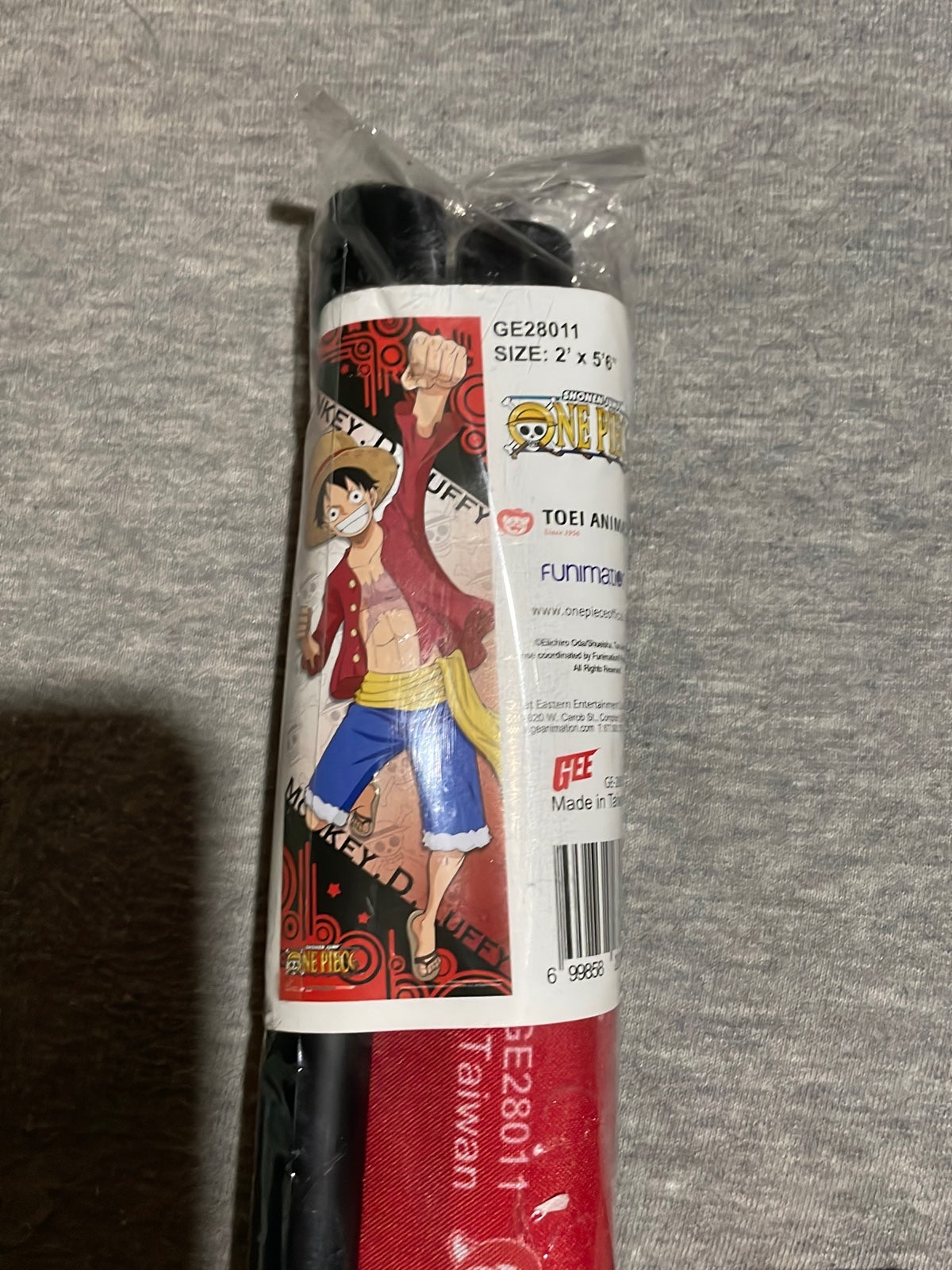 Luffy Scroll Poster 6ft