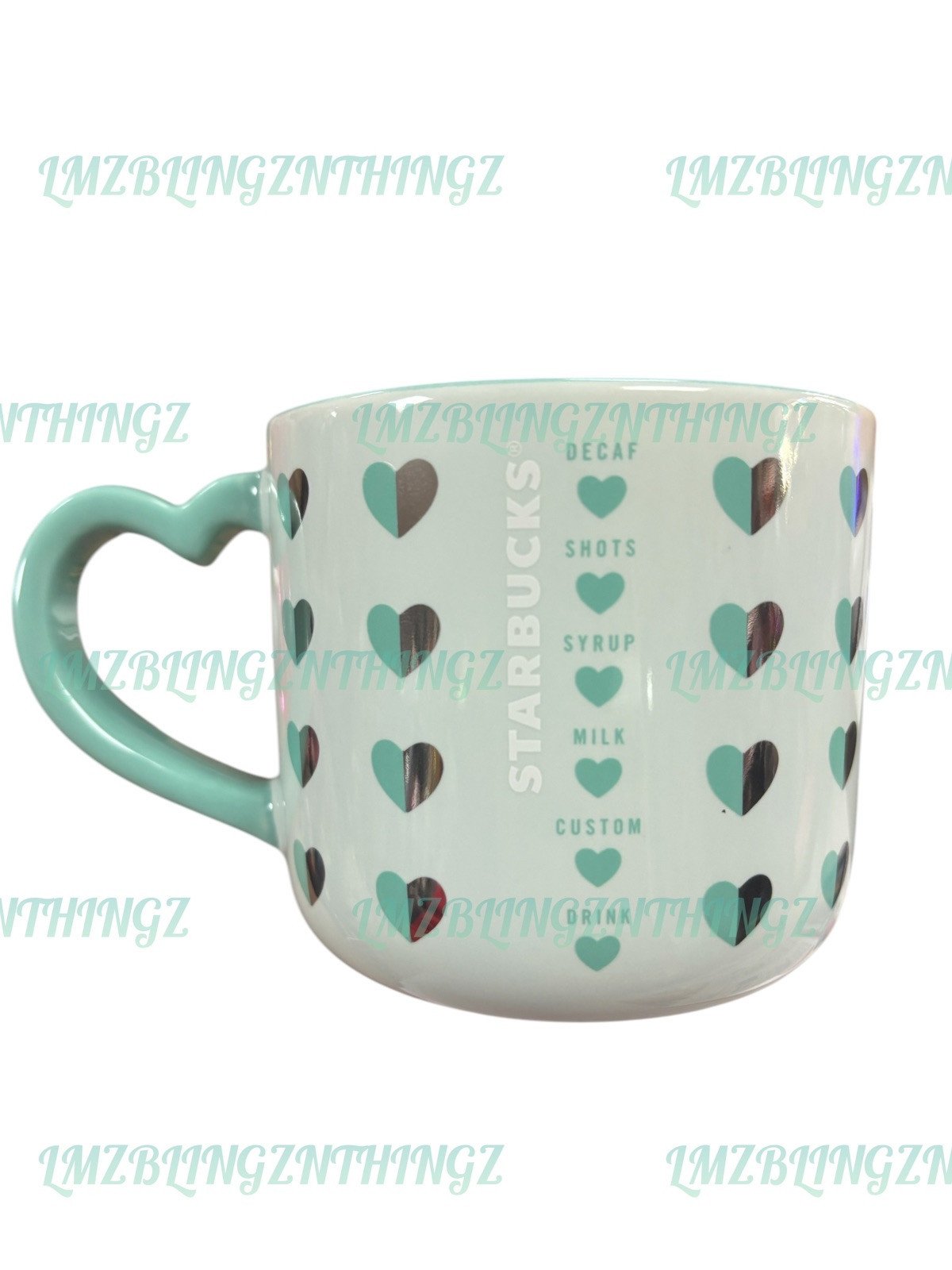 Starbucks Vietnam Exclusive 2024 PLAYFUL HEARTS 12oz Mug~RARE/NWT