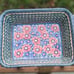 Polish Pottery Small Handled Baker