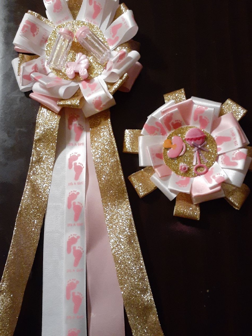 Baby Shower or Gender Reveal Corsage