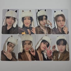 ATEEZ OFFICIAL GOLDEN HOUR PART.2 APPLE MUSIC 2ND FANSIGNED PHOTOCARD OT8