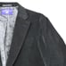 Beverly Hills Polo Club Large Black Corduroy Mens Blazer Jacket Sport Coat