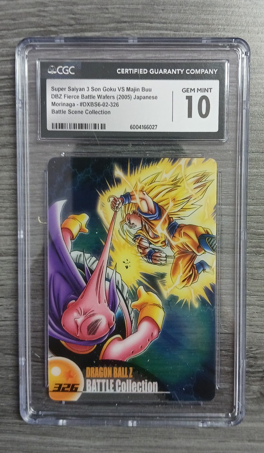 CGC 10 Super Saiyan 3 Son Goku VS Majin Buu