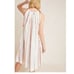 Corey Lynn Calter Cindy Striped Metallic Midi Dress With Tassels Size Medium NWT