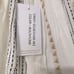 Corey Lynn Calter Cindy Striped Metallic Midi Dress With Tassels Size Medium NWT