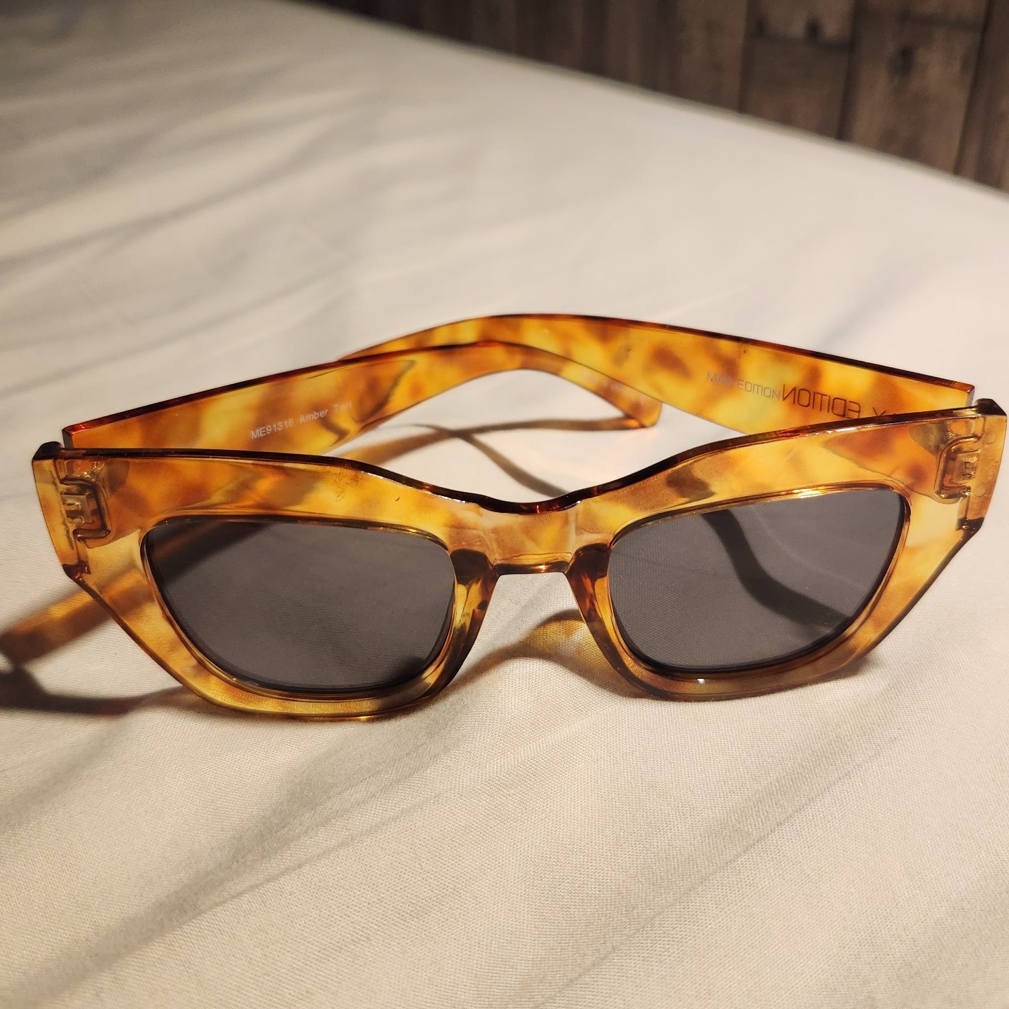 Max Edition Amber Cat eye Sunglasses