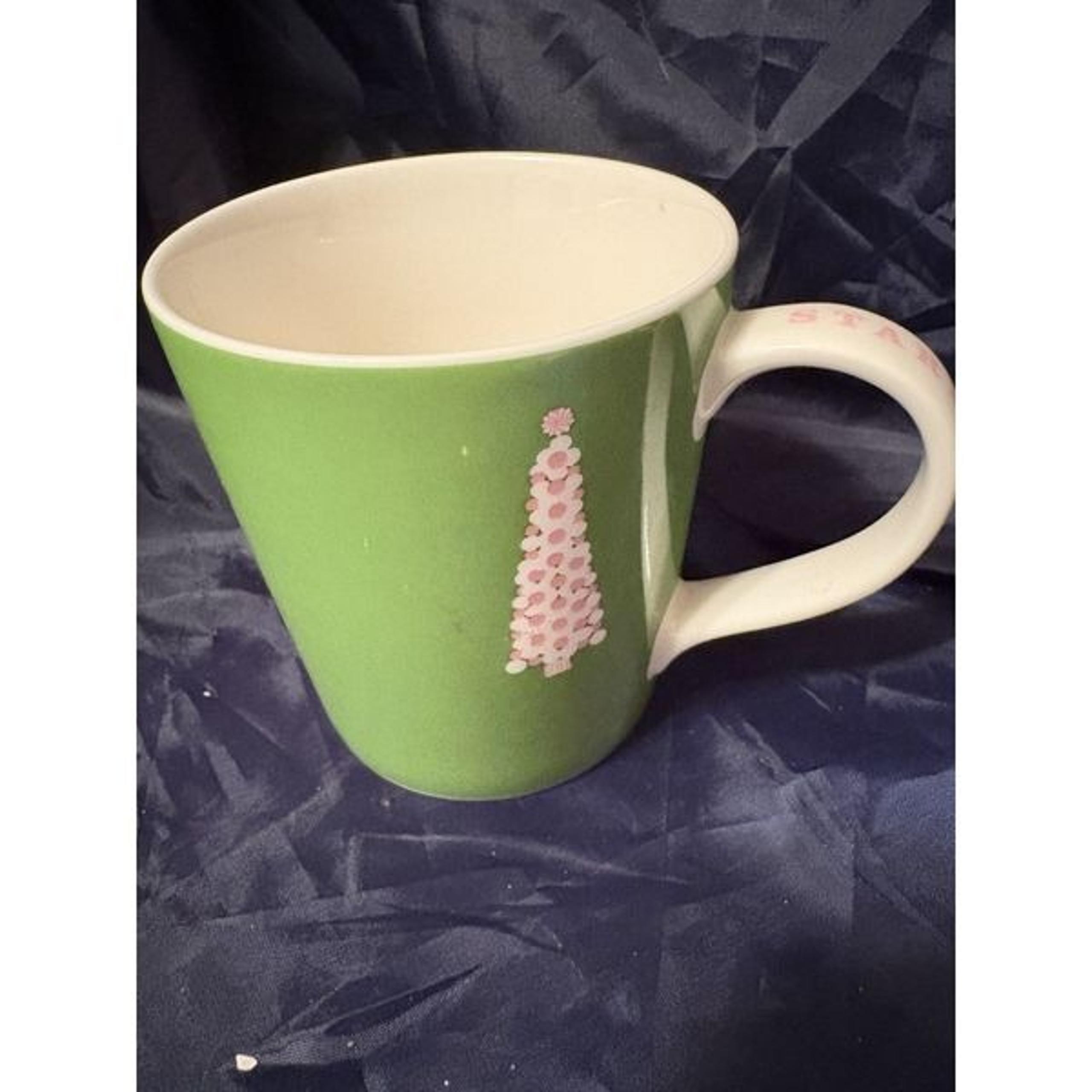 Starbucks Mug Holiday 2007 Coffee Cup Christmas Tree 10 oz New No Box