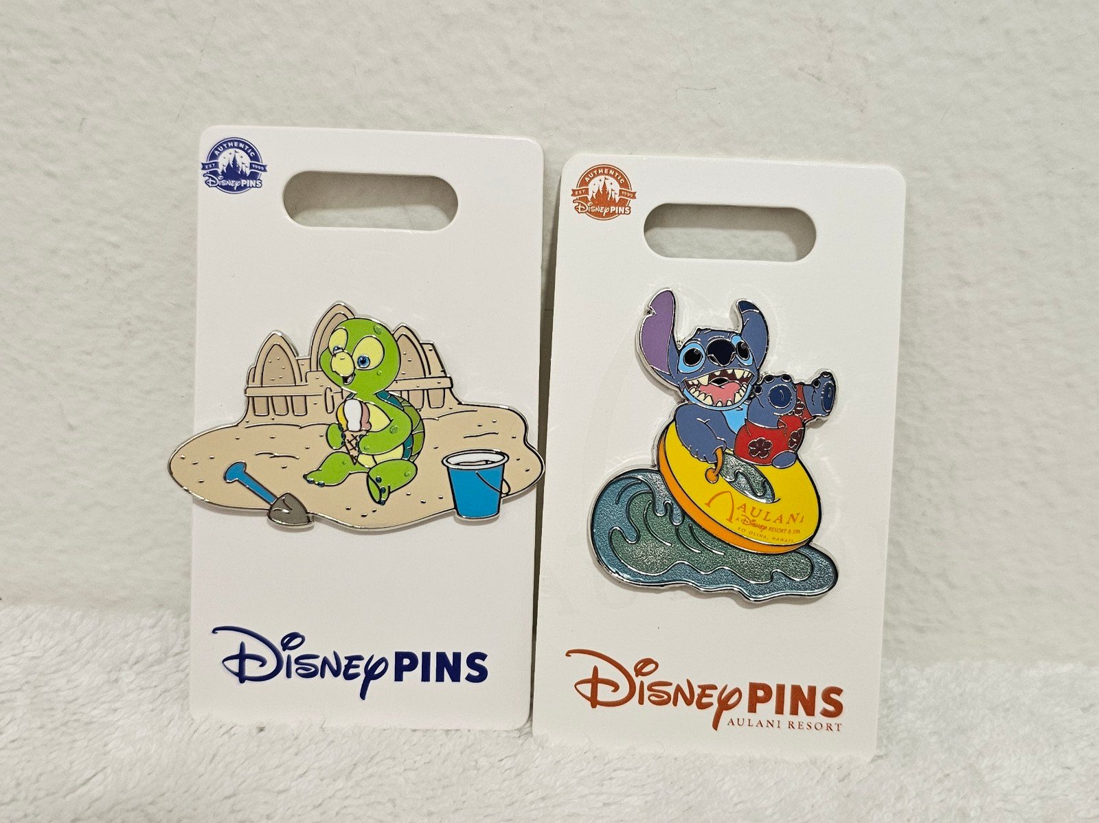 Disney Aulani 2024 OluMel and Stitch Trading Pins