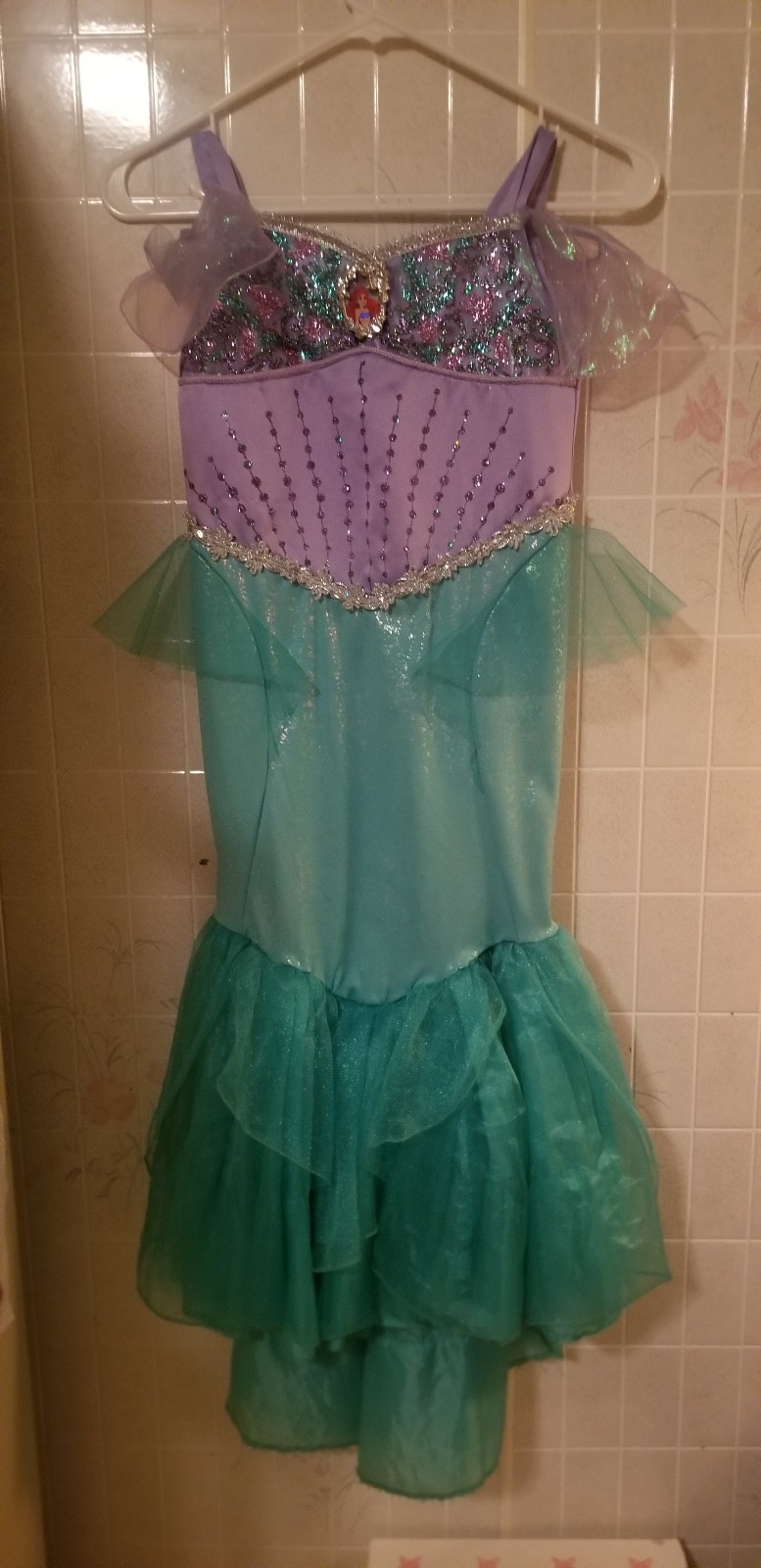 2 disney costumes nwot little mermaid and snow white