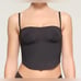 SKIMS BONDED LONG CORSET IN ONYX M New no