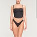 SKIMS BONDED LONG CORSET IN ONYX M New no