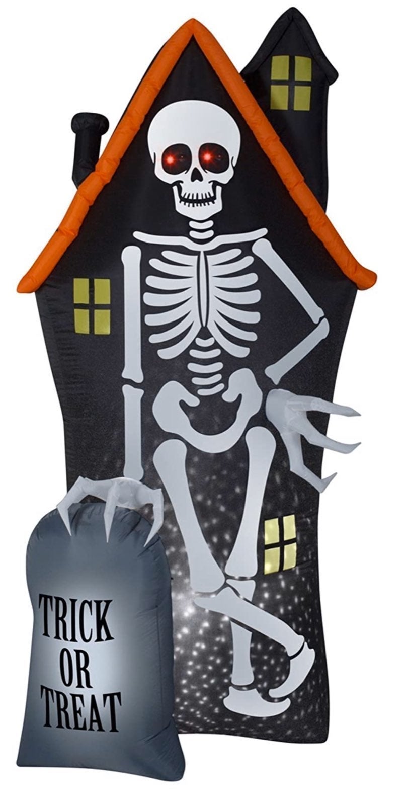 Star Spinner Haunted House w/ Skeleton