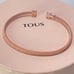 Steel and Rose Vermeil Silver Eklat Bracelet with Topaz TOUS Eklat bangle