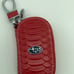 Subaru logo key case red