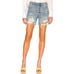 PISTOLA Womens Devin High Rise Mom Cut Off Lucca Distressed Size 28