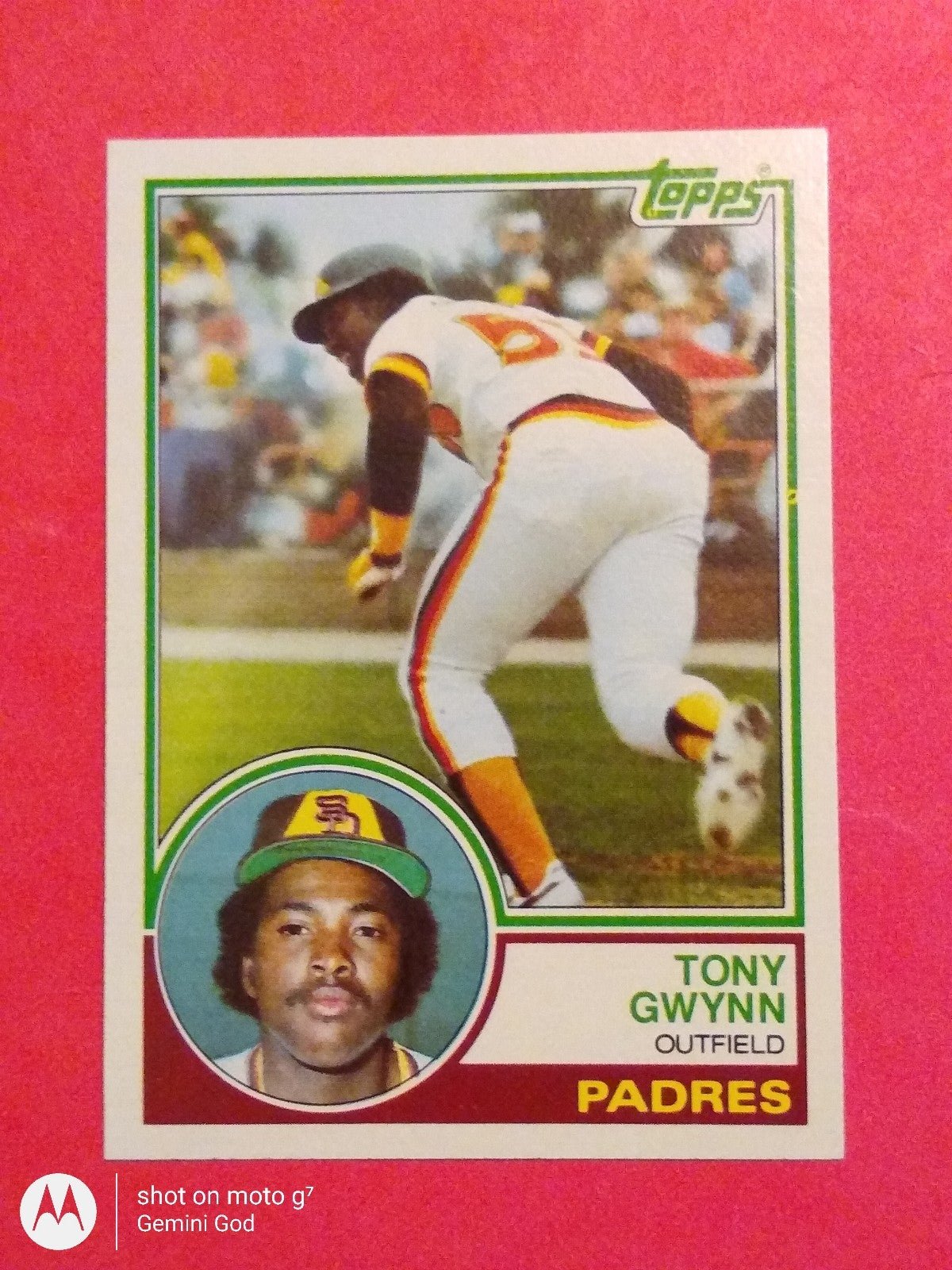 1983 Topps Tony Gwynn RC #482