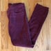 AG Purple Stevie Slim Straight Cords 29