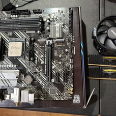ASUS Prime B550M-A Lot. Ryzen 5 3600, 2x8 GB DDR4 Ram