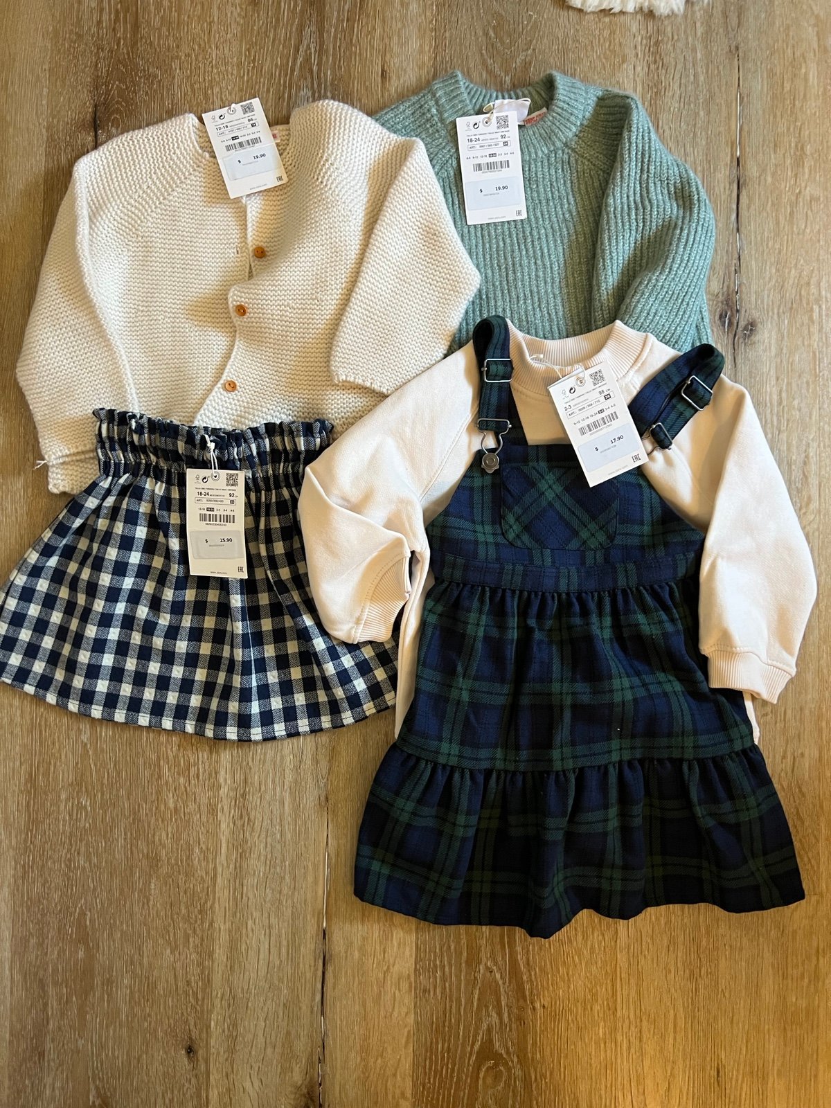 Zara baby girl/toddler lot clothes NEW