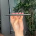 Authentic NEW Gucci black microguccissima card holder
