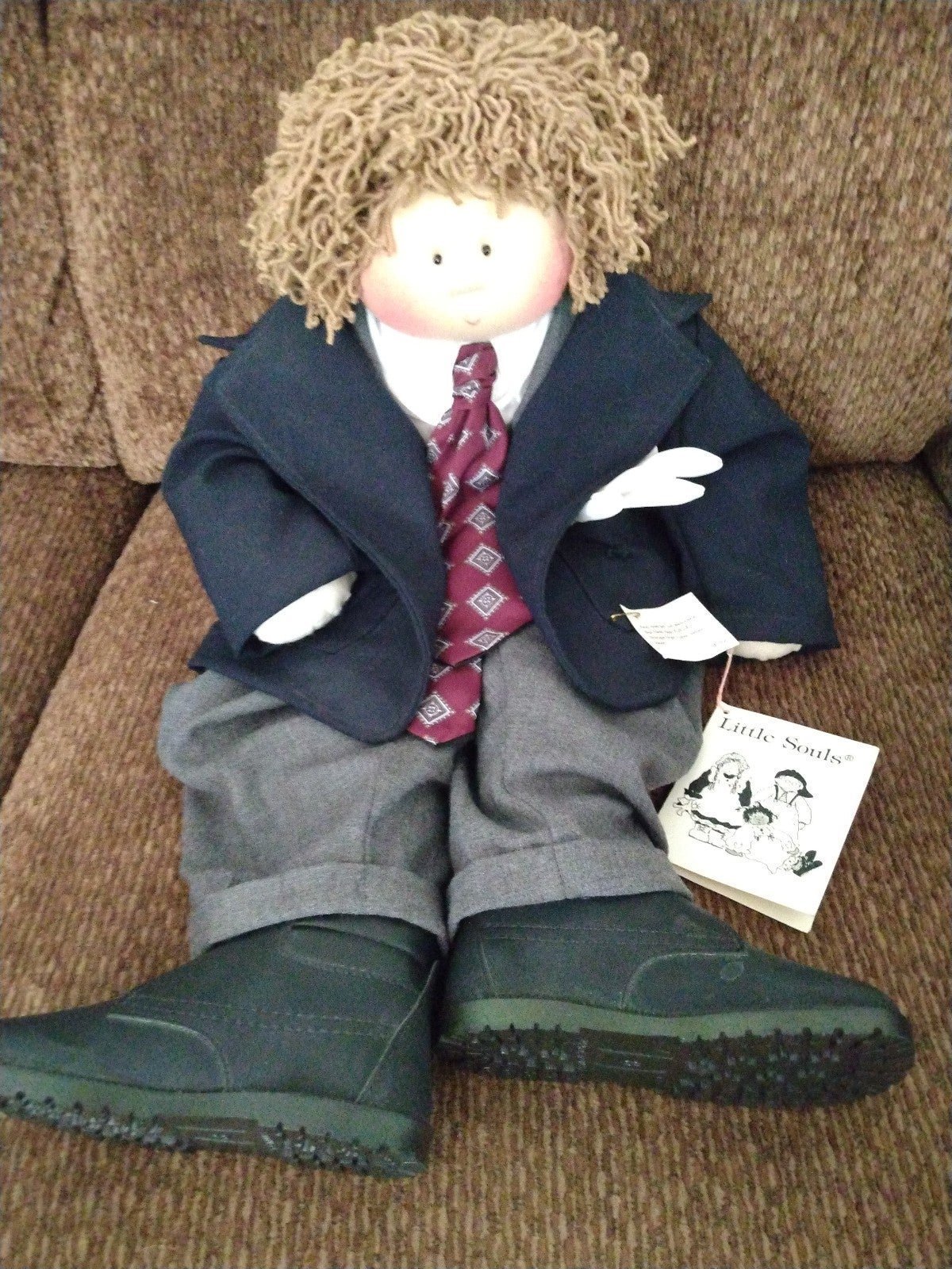Little Souls Boy Doll signed Gretchen Wilson