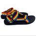 NIB TEVA ORIGINAL UNIVERSAL RAINBOW PRIDE SANDALS Mens 13