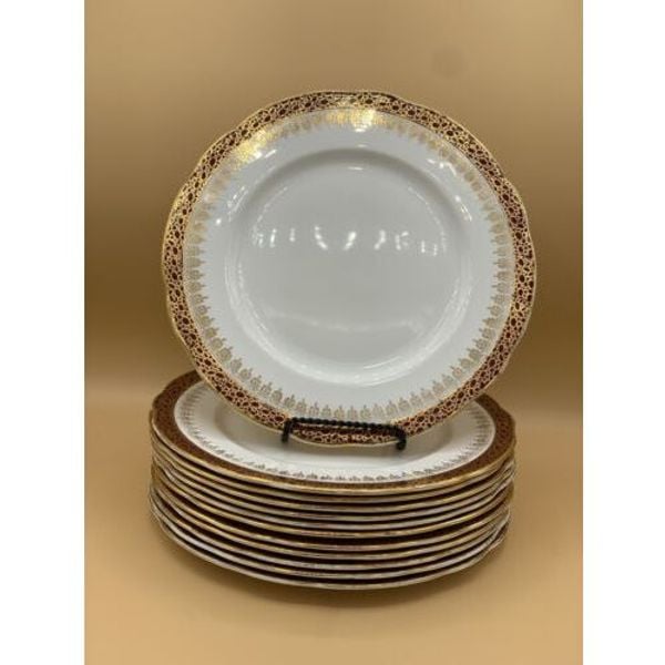 Duchess Winchester Salad Plates (Set of 12) Bone China England