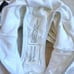 La Blanca White Halter Neck One Piece Swimsuit Size 6 NWOT