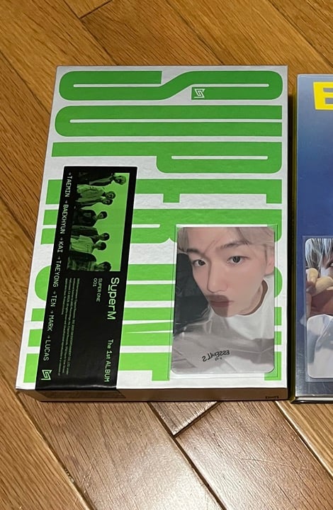 EXO Baekhyun Obsession Kihno Photocard + SUPERM Album bundle