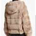 bcbgmaxazria faux fur jacket