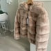 bcbgmaxazria faux fur jacket