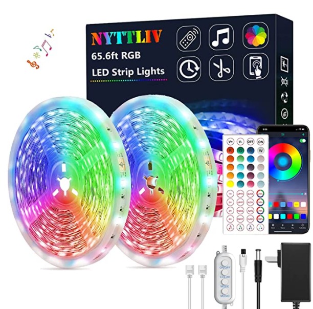 65.6 ft Smart LED light strips