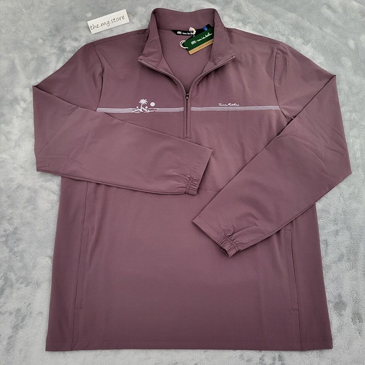 Travis Mathew Unexpected Surprise 1/4 Zip Pullover Performance Stretch Men's XL