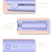 Professinal Wireless Hair Straightener Flat Iron HF-801 USB charging BLACK NEW