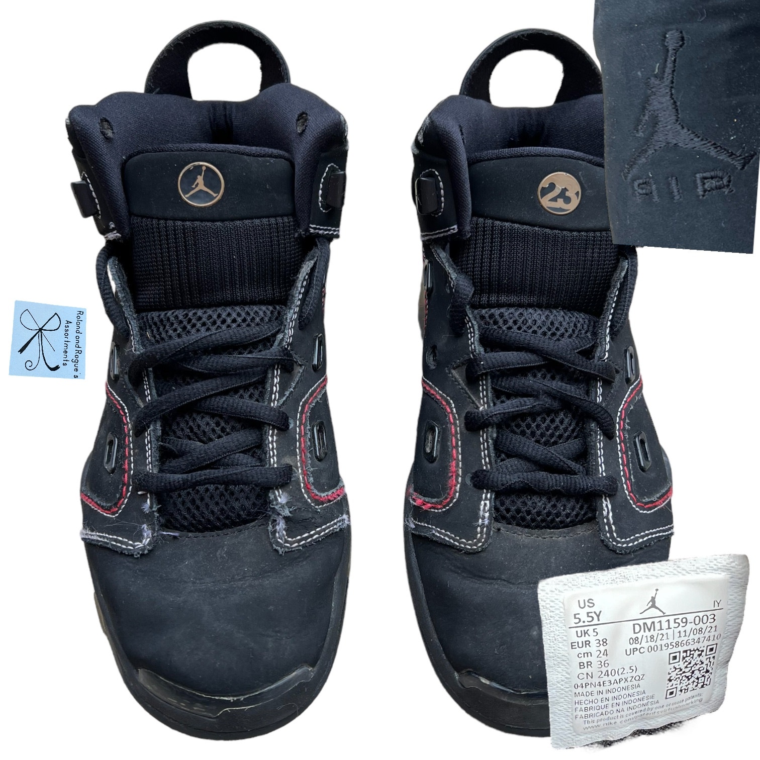 Jordan Sneakers Kids Sz 5.5Y