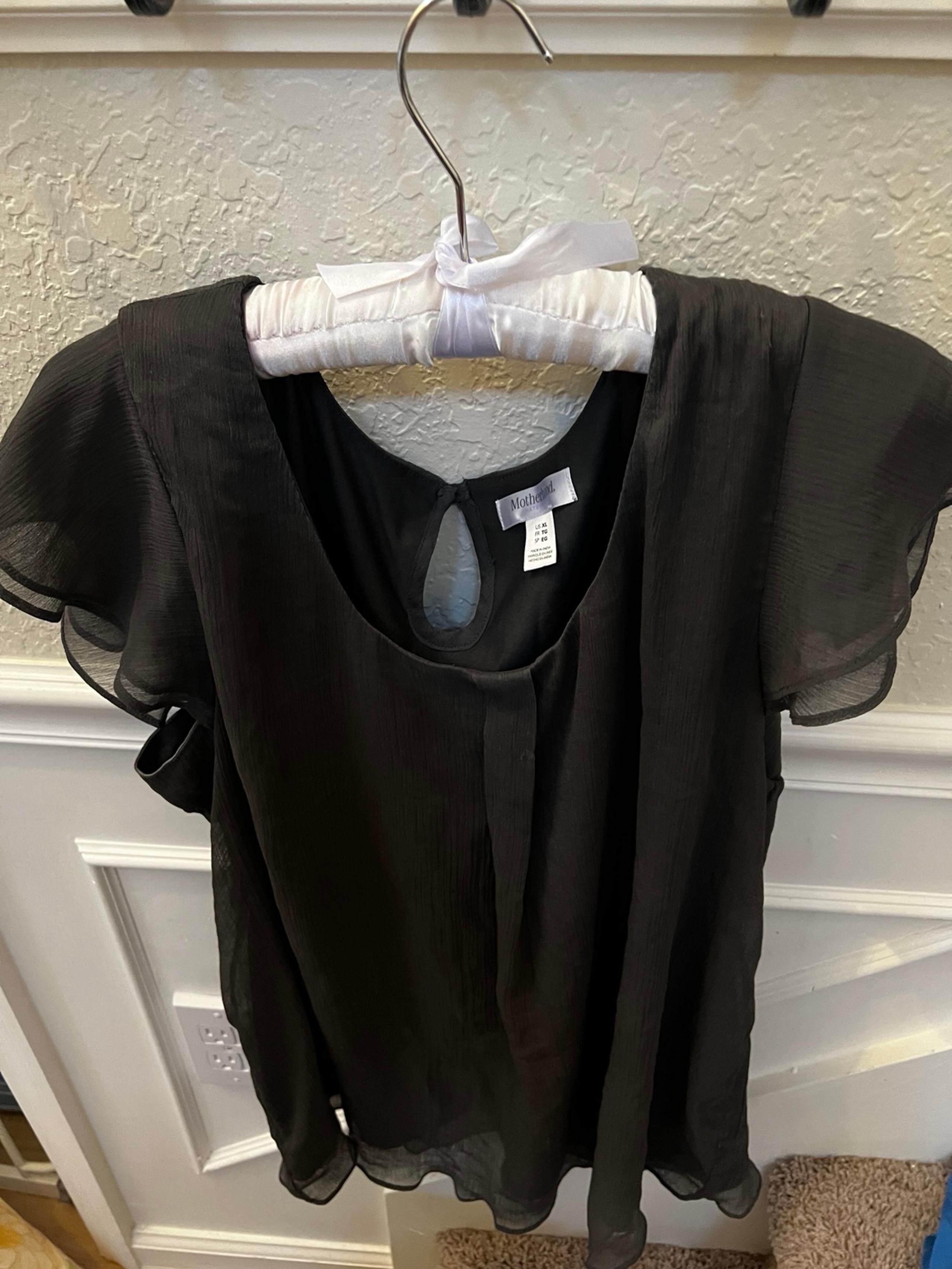 motherhood maternity blouse