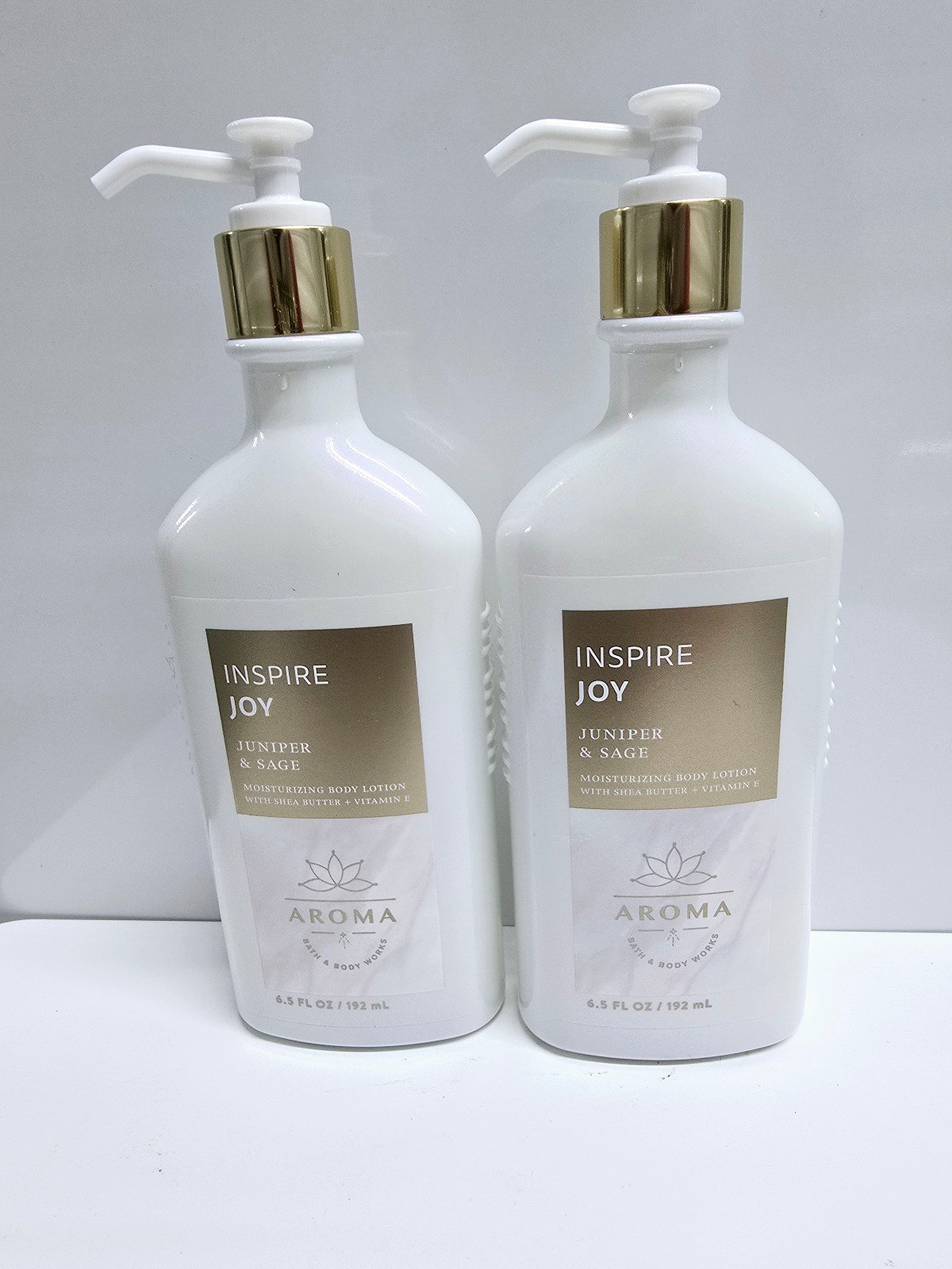 Bath and Body Works Aromatherapy Joy Juniper and Sage body lotion