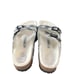 Birkenstock Arizona Plaid Shearling Slide Sandal EU 44 Size M 11B-D L 13A-C