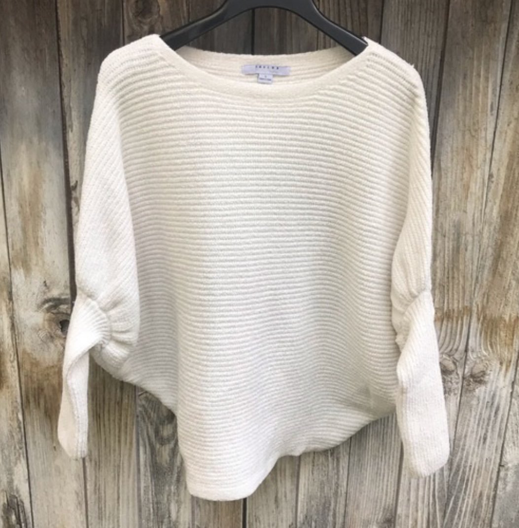 whitefavlux dolman sweater