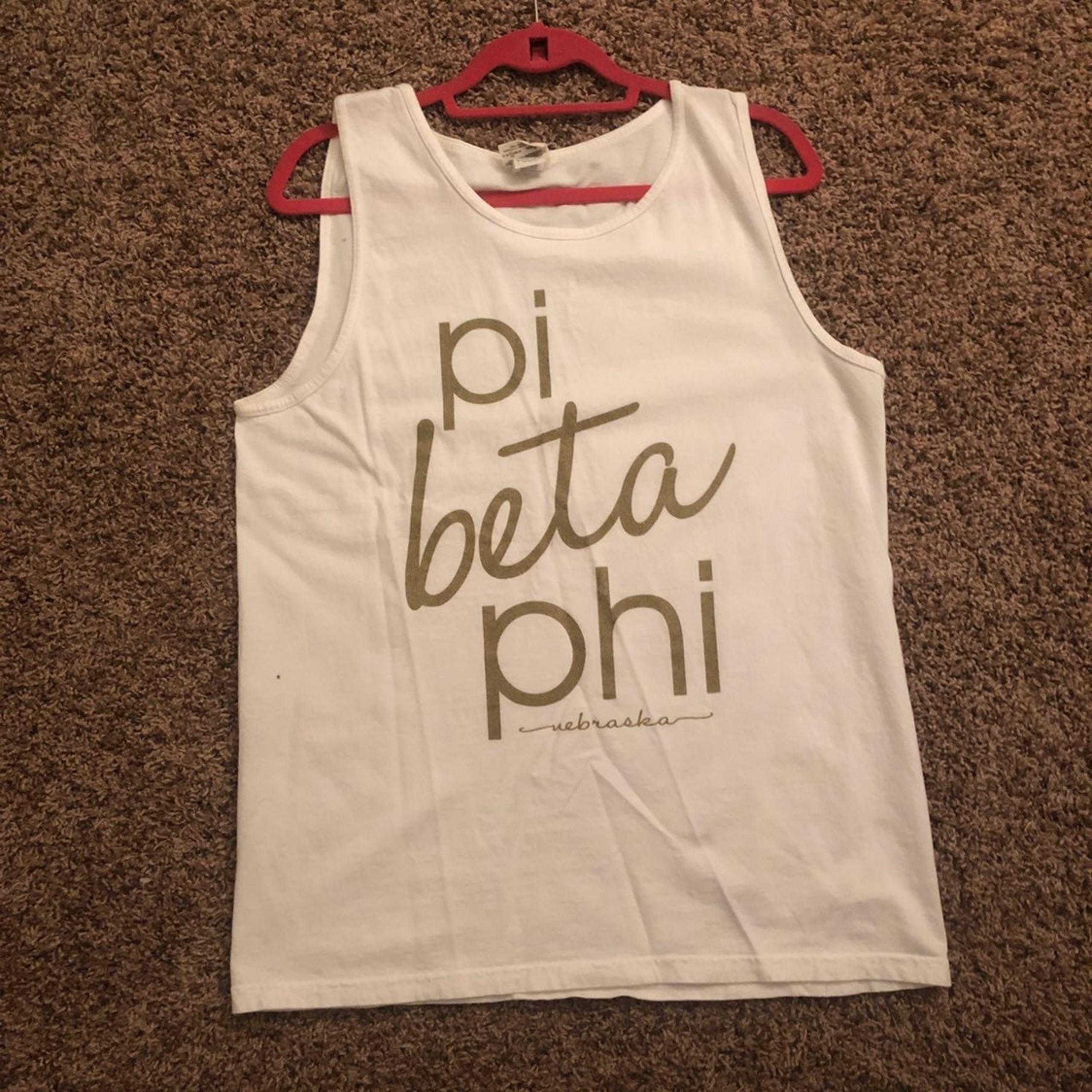 Pi Beta Phi Comfort Comors Tank Top Bund