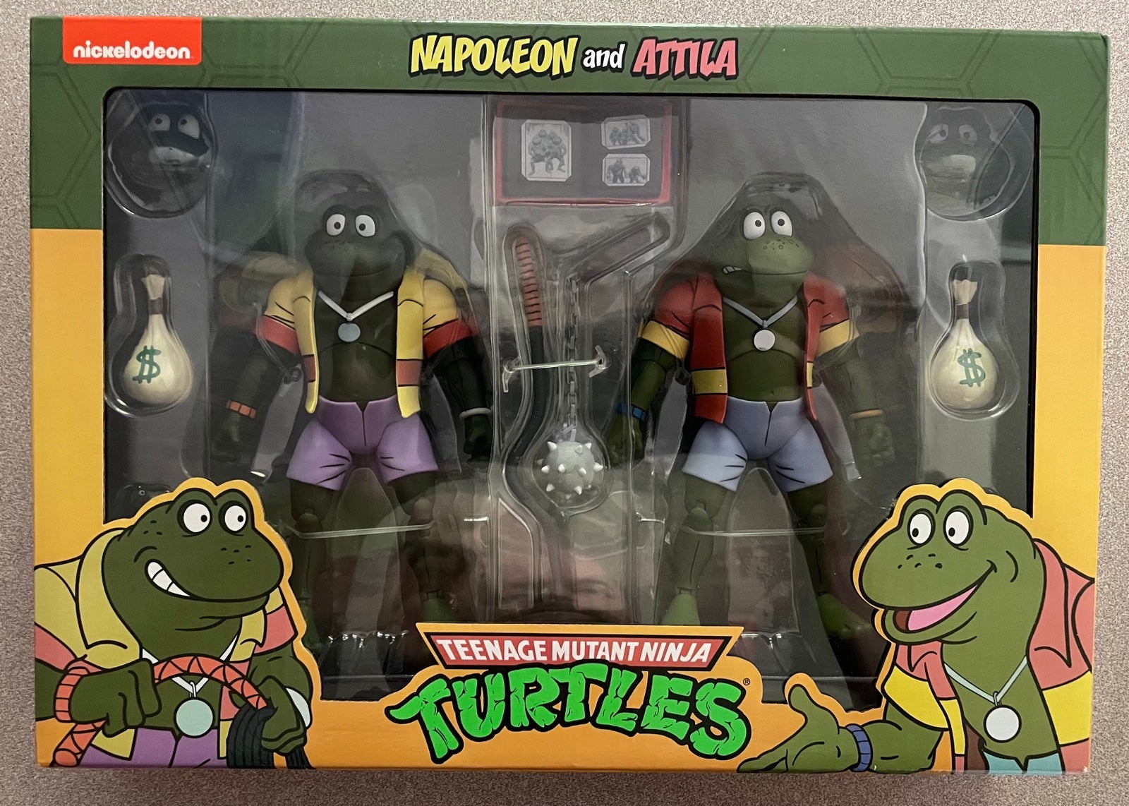 Nickelodeon Teenage Mutant Ninja Turtles Napoleon & Attila 2 pack by Neca