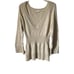 Erica Tanov 100% Cotton Knit Sweater Size Medium 2