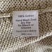 Erica Tanov 100% Cotton Knit Sweater Size Medium 2