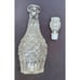Vintage Anchor Hocking Wexford Glass Diamond Cut Wine Whiskey Decanter 14 Tall