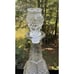 Vintage Anchor Hocking Wexford Glass Diamond Cut Wine Whiskey Decanter 14 Tall