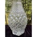 Vintage Anchor Hocking Wexford Glass Diamond Cut Wine Whiskey Decanter 14 Tall