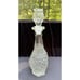Vintage Anchor Hocking Wexford Glass Diamond Cut Wine Whiskey Decanter 14 Tall