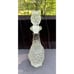 Vintage Anchor Hocking Wexford Glass Diamond Cut Wine Whiskey Decanter 14 Tall