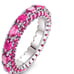 3 Row Eternity Ring (many colors)