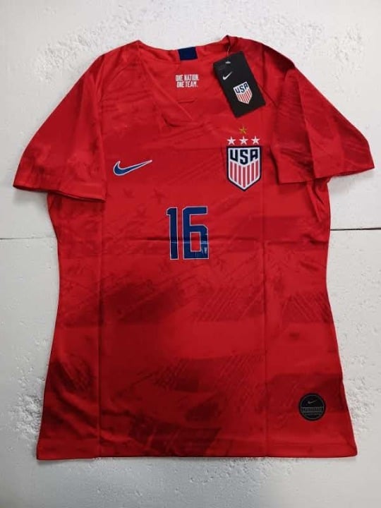 Rose Lavelle USA USWNT 2019 World Cup 4 Star Away Womens Soccer Jersey 2019-2020